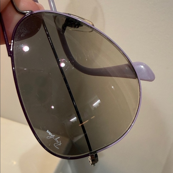 Ray-Ban Womens Aviator Sunglasses - Picture 3 of 6